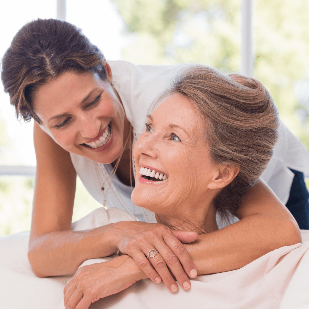 Mother & Daughter sharing their secrets to retaining beautiful skin as we age