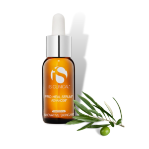The iS Clinical Pro Heal Serum is a soothing product with olive leaf extract