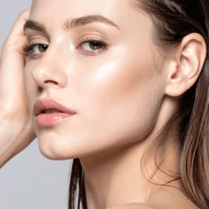 woman with beautiful skin. Skin boosters can be an effective treatment for clients at Intrigue Cosmetic Clinic, Gravesend Kent looking to boost results.