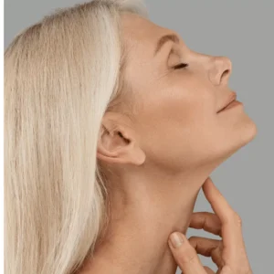 woman with beautiful skin. Skin boosters can be an effective treatment for clients at Intrigue Cosmetic Clinic, Gravesend Kent looking to boost results.